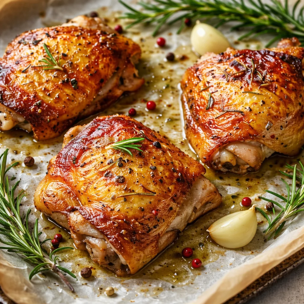 Anti-inflammatory turmeric chicken thighs