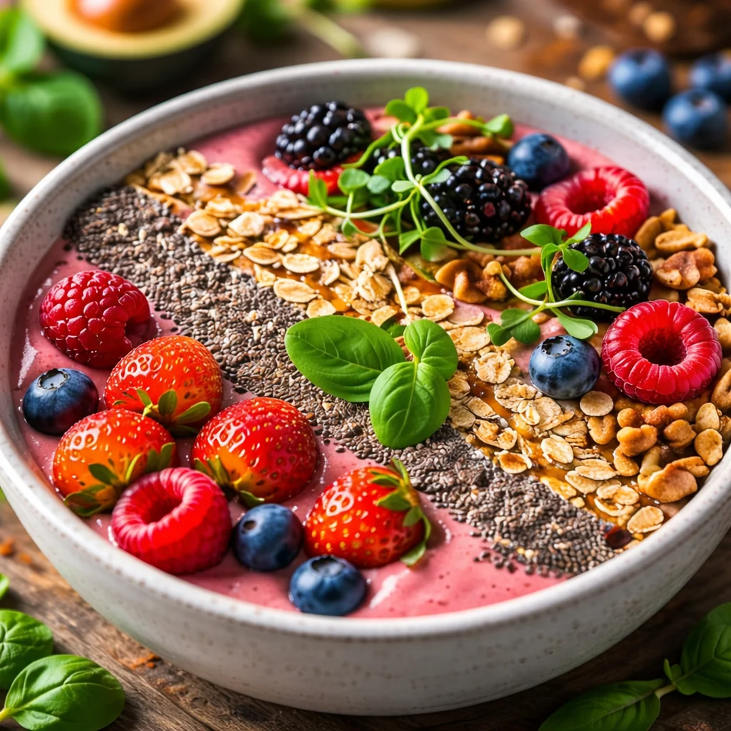 Healthy gut friendly breakfast ideas featuring yogurt parfaits and nutritious meals.