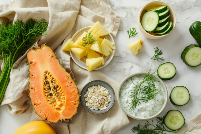 foods that help reduce bloating and support digestion