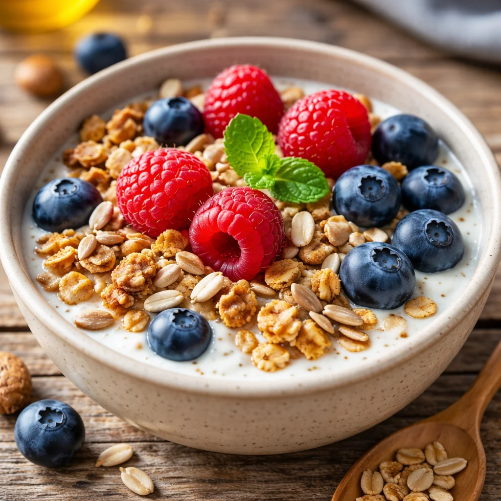 Delicious gut healing breakfast recipes featuring high-fiber, probiotic ingredients.
