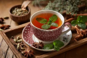 Cortisol Tea to Relax Gut and Sleep Better