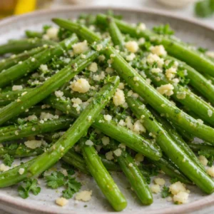 Crispy Garlic Green Beans for Better Digestion
