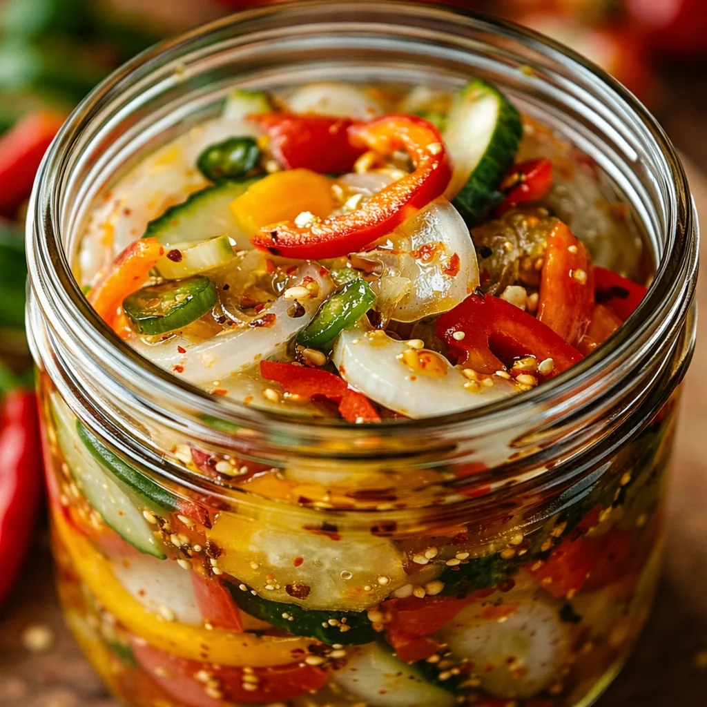 delicious-vietnamese-vegetable-pickle-medley-youl-2026-03-14-014245 Colorful Vietnamese Vegetable Pickle Medley served with banh mi and spring rolls