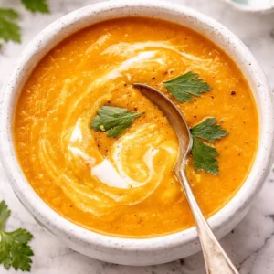Homemade Anti Inflammatory Carrot Soup for Better Digestion