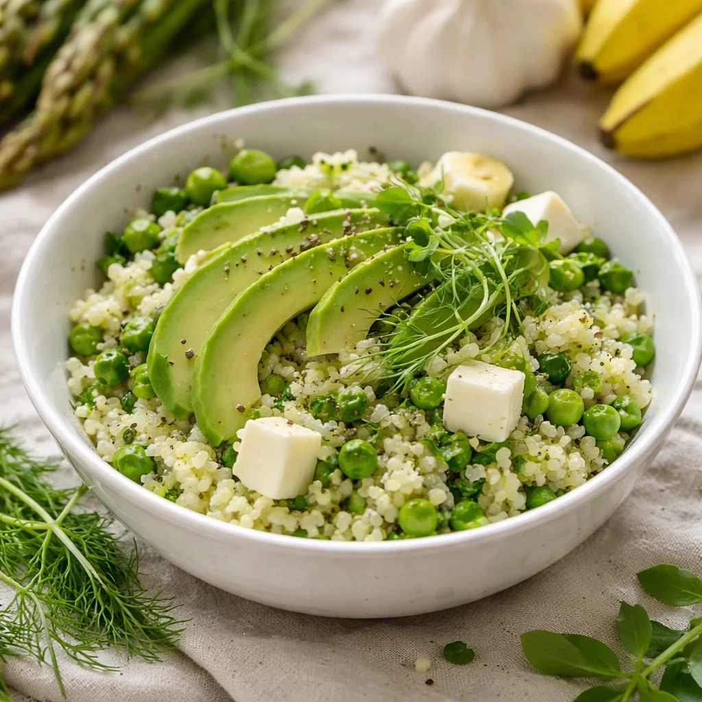 Spring Prebiotic Recipes for Gut Health featuring fresh ingredients and healthy meals.